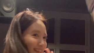 윤아 무대인사 근접 실물
