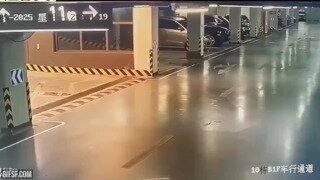 약혐) 중국 지하주차장 사고