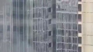 중국의 화재 진압 드론