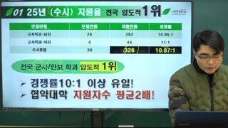 서경대 군사학과가 좀 1티어임?