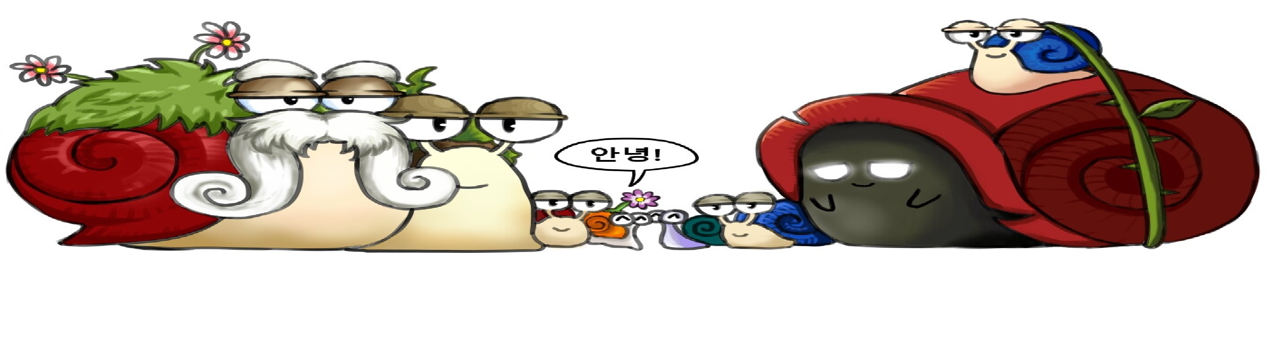 달팽이 팟벤 상단 배경 이미지