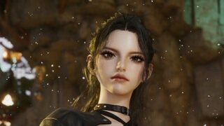 시크한 고양이상 포니테일