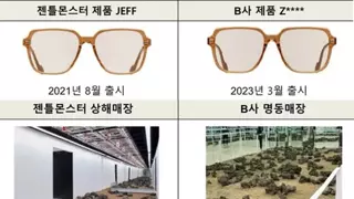 젠틀몬스터, 블루앨리먼트에 소송