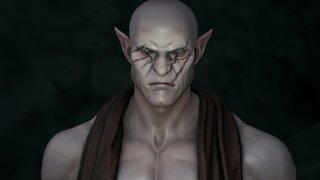 반지의제왕 오크 [아조그] 모티브로 커마 만들어봤습니다. [오크 고블린] [남자][남성]