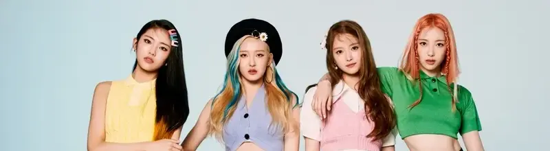 걸그룹 팟벤 상단 배경 이미지