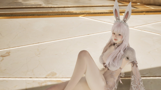 살 아바타가 없어서 시스루 다시 염색