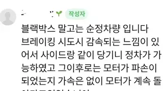 기아 ev6 급발진 의심 사례 나옴