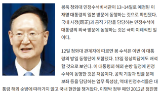 국제범죄 공조 위해… 봉욱 민정수석도 이례적으로 日 동행