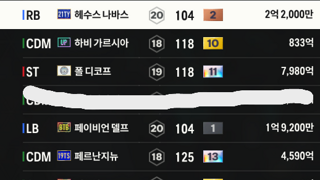 맨시티 백금카 및 저강 팝니다