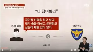 20대 음주운전자의 스포츠카 차부심