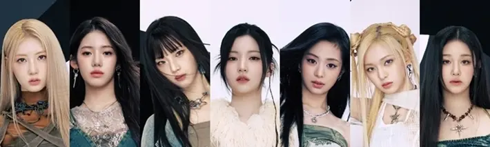 걸그룹 팟벤 상단 배경 이미지