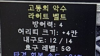 형님들 벨트랑 주얼 어떤가요??