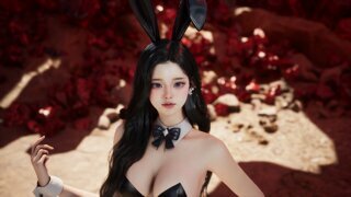 버니룩 웨이브 머리랑도 아주 찰떡이네요