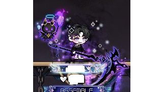 흉성이펙트+마라벨+BTS 보라색코디