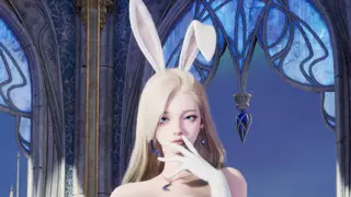 블아 바니걸 아스나 염색코드입니다