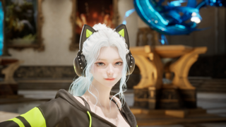 레이저 게이밍 컨셉입니다