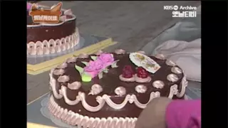옛날 8,90년대 버터크림 케이크