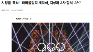 중계료만 7천억쓰고 ㅈ 된 jtbc