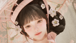 달 그림자 한복 염색