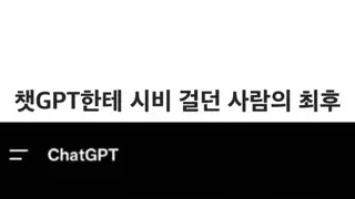 gpt에게 시비걸던 사람의 최후