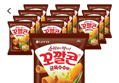 꼬깔콘 군옥수수맛, 67g, 12개