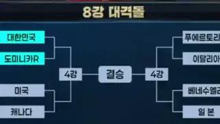 WBC 8강 대진 확정
