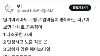 엄마들이 좋아한다는 피규어특