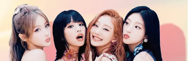 걸그룹 팟벤 상단 배경 이미지