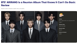 극명하게 나뉘는 BTS 