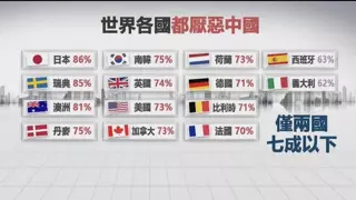 전세계에서 떼국을 혐오하는 나라 순위