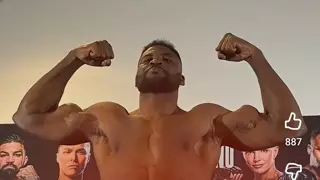 MMA 복귀하는 은가누의 몸상태