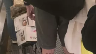 수원 스타필드 욱일기 문신남