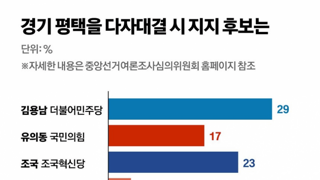 [중앙일보 여조]평택을 김용남 29% 조국 23% 유의동 17%