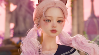 핑크머리 장착♥