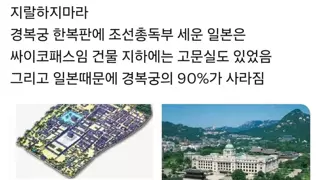 조선총독부 철거에 충격 먹은 일본인