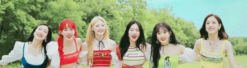 걸그룹 팟벤 상단 배경 이미지