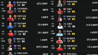 금카/백금카들 팝니다