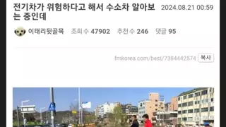 전기차 위험하대서 수소차 알아 보는데.jpg
