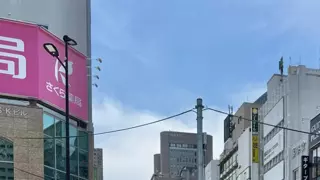 니뽄 도쿄 길거리에도 설치되기 시작한 그늘막