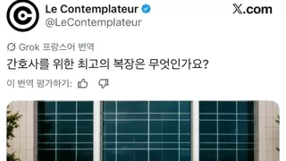 프랑스 간호사복 논란.twt