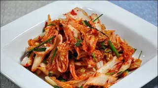 겉절이가 김치 아님?
