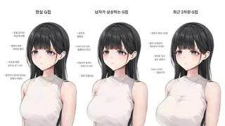 우리가 생각하는 G컵과 실제 G컵의 차이