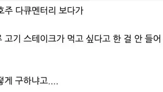 임신한 아내가 먹고 싶다는걸 끝까지 안들어준 남편