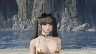 비키니 + 스트릿 바지