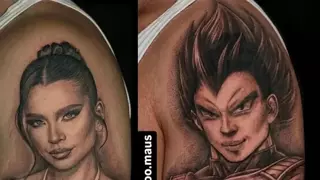팔에 여친 문신을 새겼는데 헤어졌다