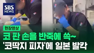 [혐] 일본 도미노피자 미친 알바생