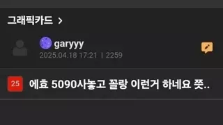 5090 사서 고작 한다는 게임이