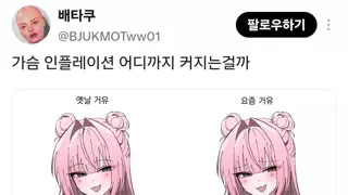 가슴 인플레이션이 심하다는 십덕계